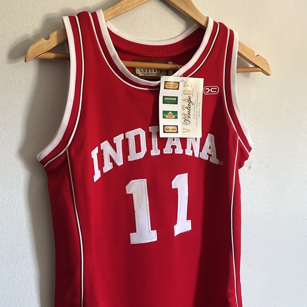 Vintage Isiah Thomas Indiana Hoosiers Hardwood Jersey / NCAA / Medium / New